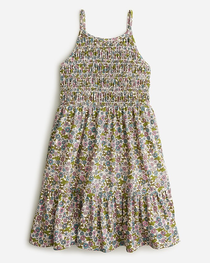 Girls' hula-hoop dress in broken-in-jersey | J. Crew US