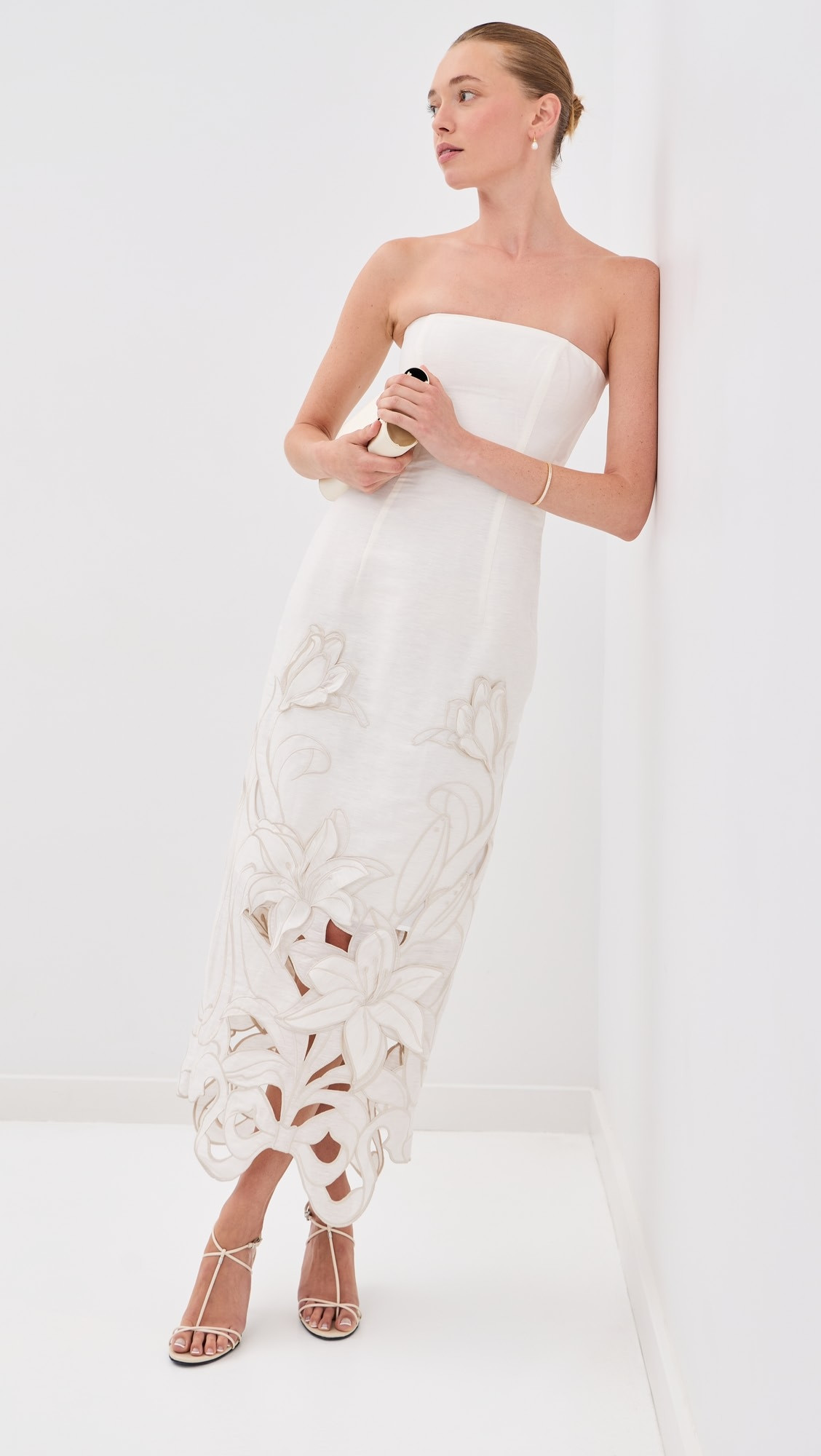 Rayna Applique Bustier Maxi Dress | Shopbop