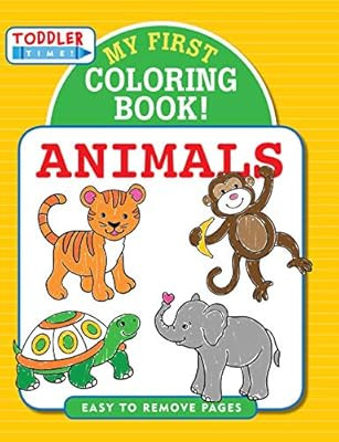 My First Coloring Book - Animals (Toddler Time!) | Amazon (US)
