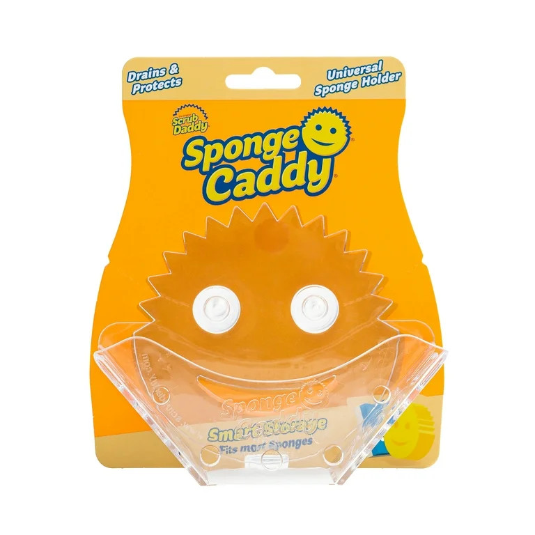 Scrub Daddy Sponge Caddy Suction Sink Caddy for Multipurpose Cleaning Sponge | Walmart (US)