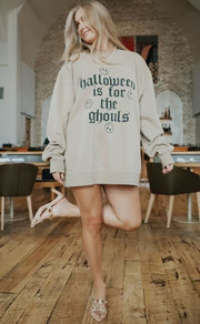 friday + saturday: halloween is for the ghouls sweatshirt | RIFFRAFF
