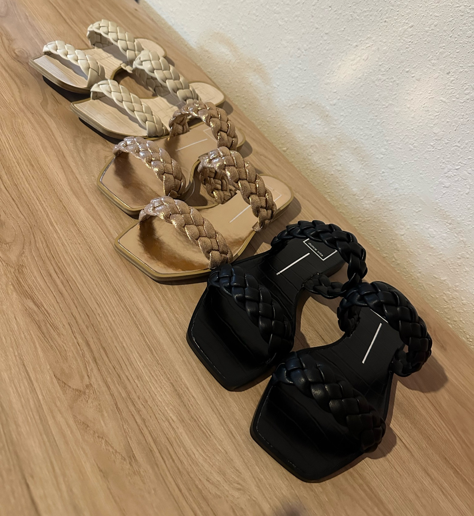 How many is too many? These sandals fit true to size, are comfortable and easy to dress up or down! 

#LTKfindsunder100 #LTKshoecrush