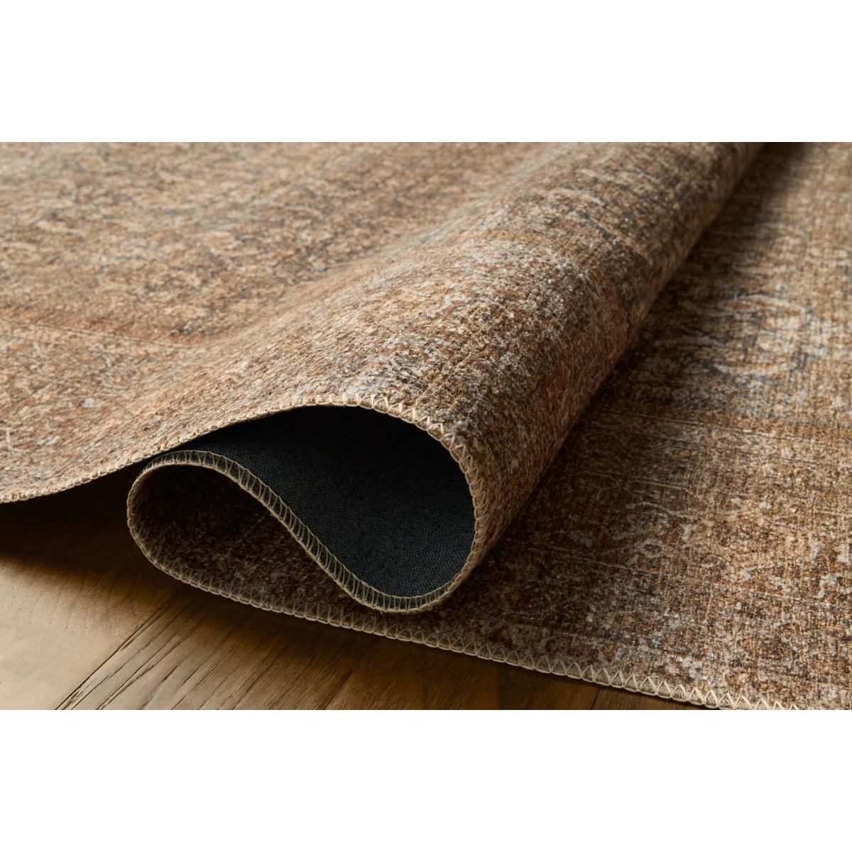 Amber Lewis x Loloi Cambria Ocean / Bark Area Rug | Wayfair North America