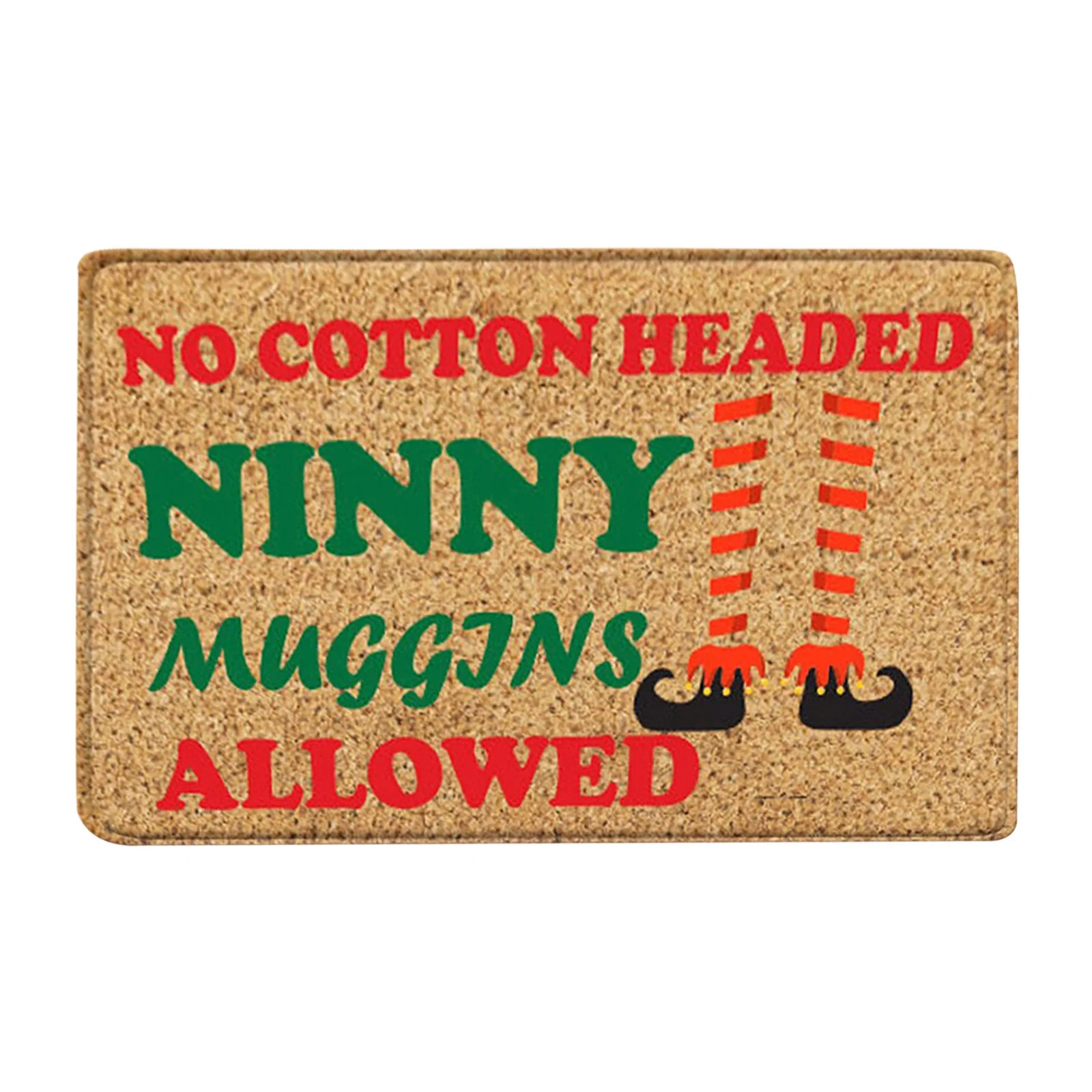 WEgfTDuOP Christmas Door Mat Cartoon Gnome Floor Mat Hallway Kitchen Foot Mat Soft Carpet - Walma... | Walmart (US)