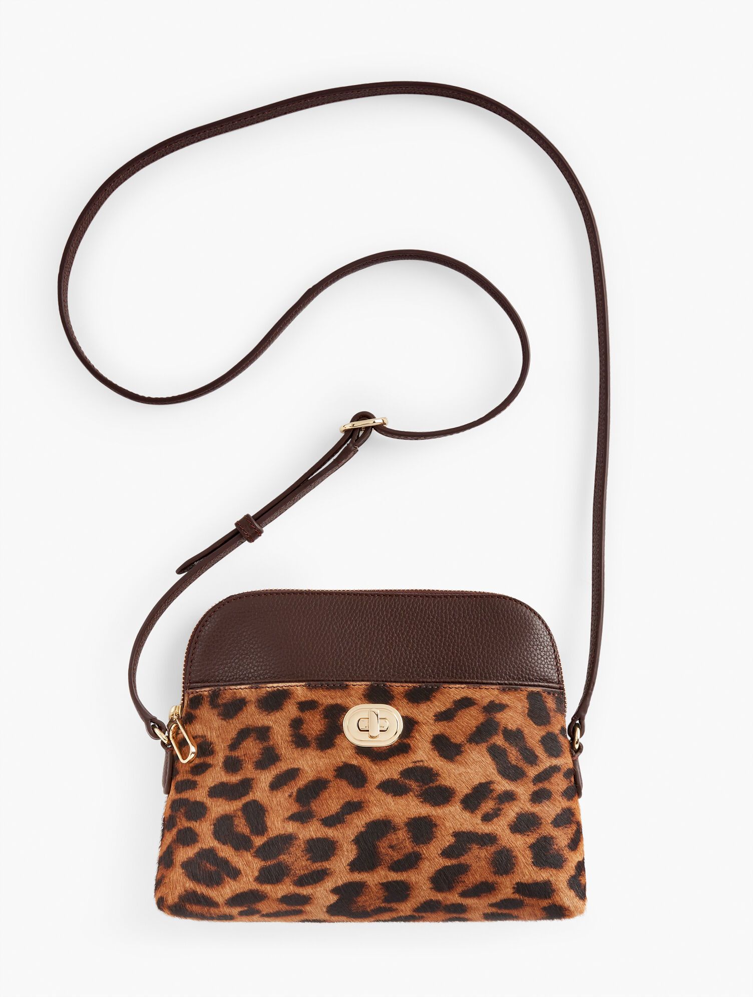 Calf Hair Crossbody Bag - Leopard | Talbots