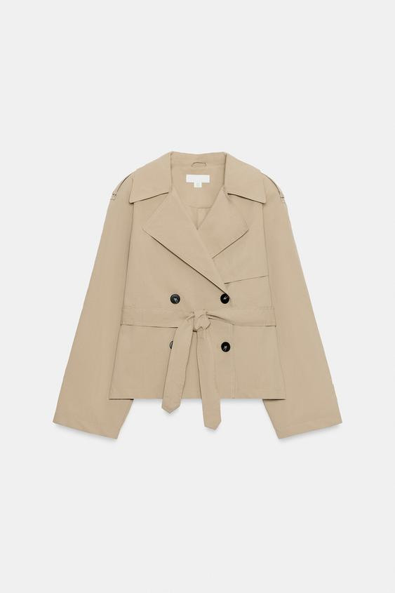 Zara - Faux Suede Jacket In Camel - Xs - Woman | Zara UK