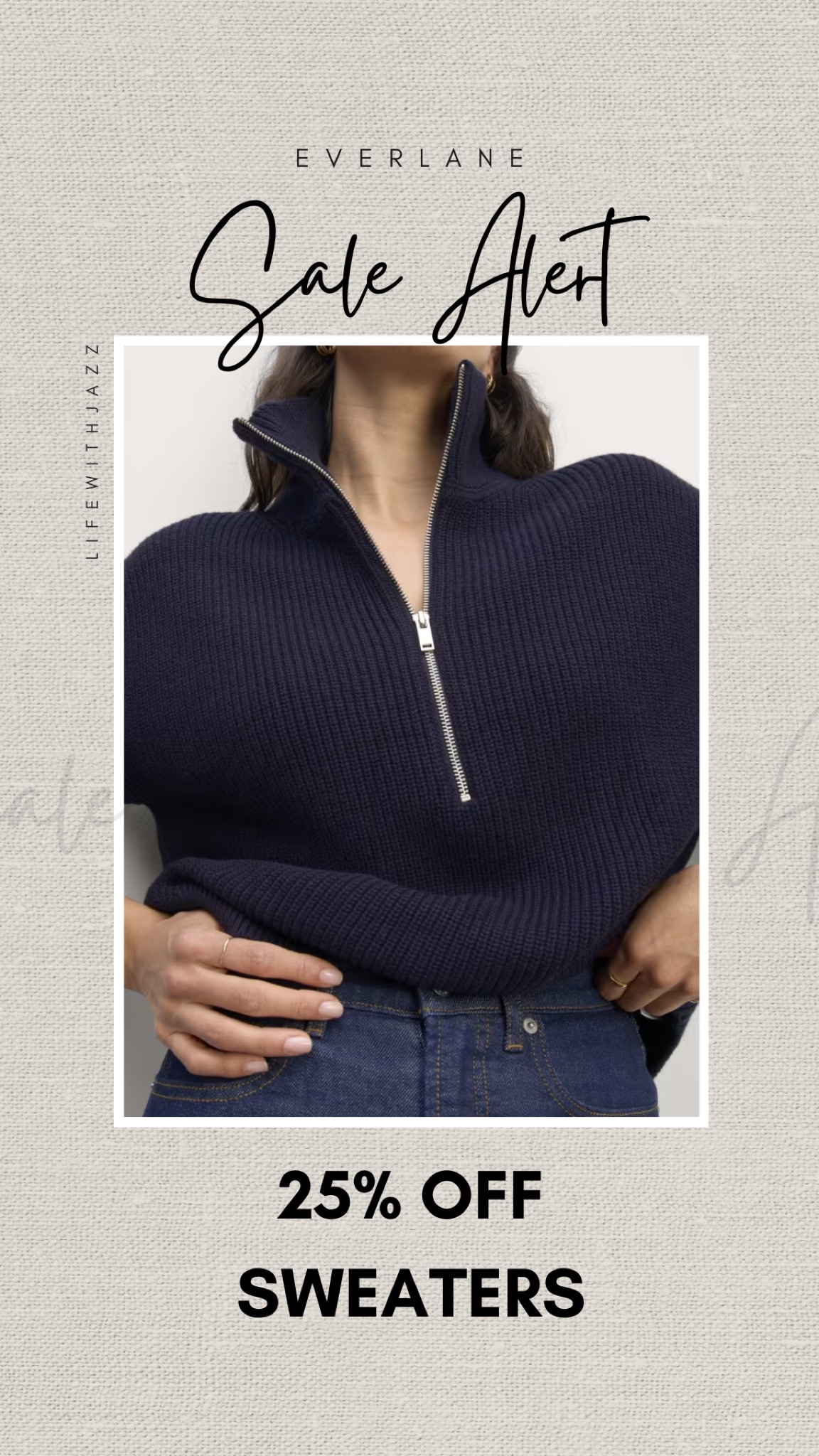 25% off bestselling sweaters at @Everlane! 

Linked to some favorites 

Half zip up sweaters / navy sweater / cashmere sweaters / alpaca sweater / oversized sweater / fall sweater #everlanepartner

#LTKSaleAlert #LTKSeasonal #LTKFindsUnder100