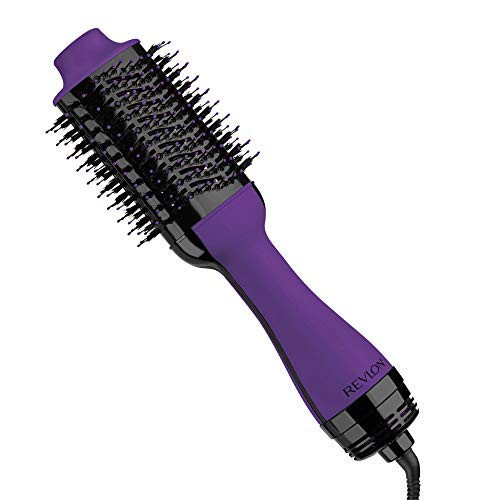 Revlon one-step hair dryer & volumizer hot air brush, purple | Amazon (US)