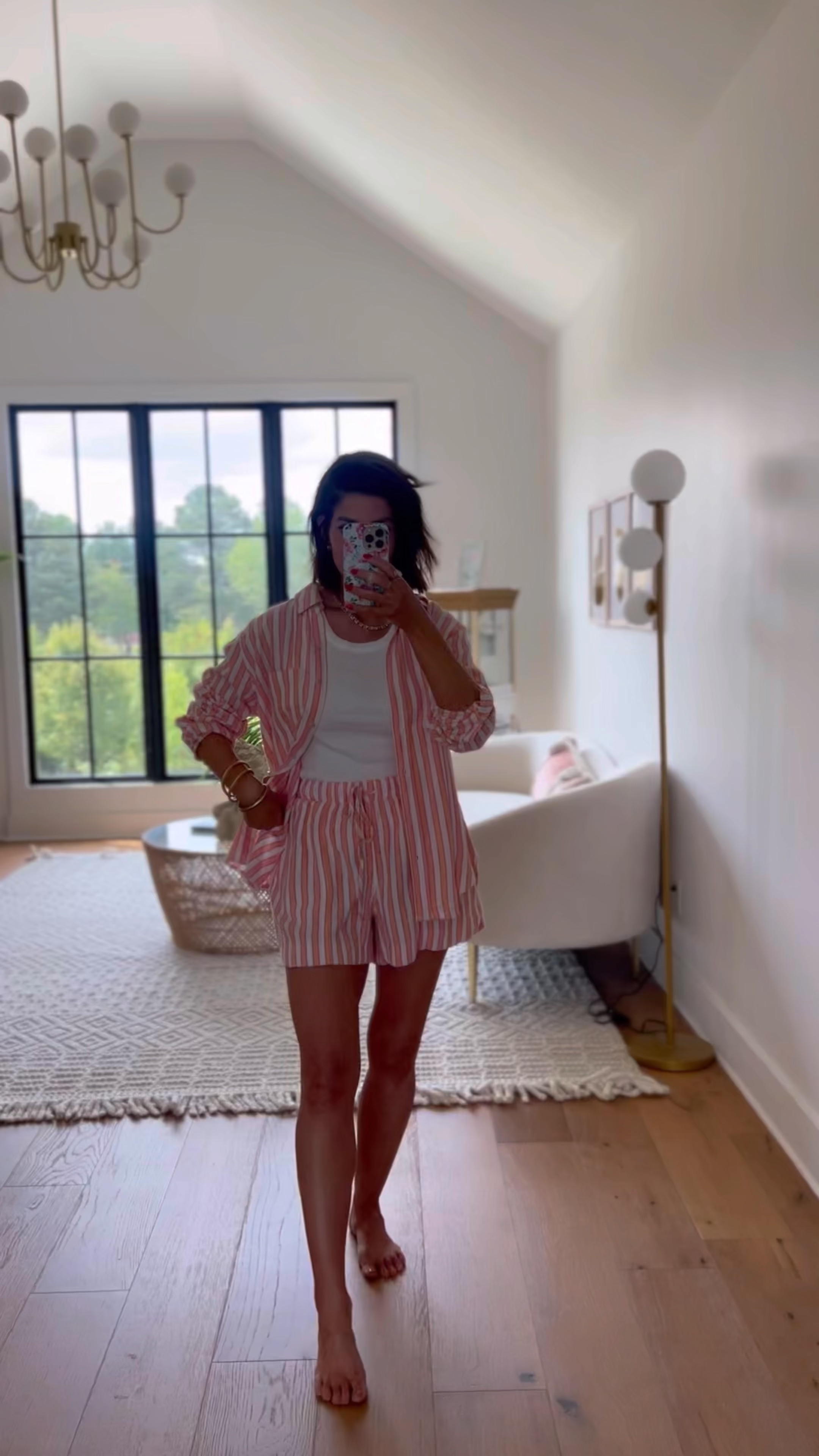 Keeping everything except the black denim shorts (too short for my taste 🤪). I seriously felt like I was doing an Abercrombie haul except the prices are so much better! 

This first linen button down set- omg I’m in love! Comes in lots of colors and I want them allllll

The fleece short set is soooo super soft and cozy on the inside. 

The sweater top dress is so chic and the crochet sweater is screaming high end!

Smocked jumpsuit- yes please! 

Comment shop for links to be sent to you dm!!

#targetstyle #targetfashion #summeroutfitideas 

#LTKTravel #LTKFindsUnder50 #LTKVideo