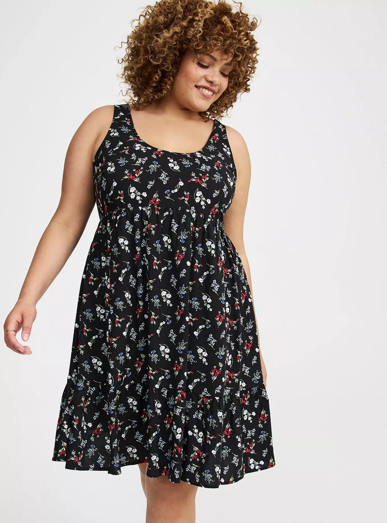 Tiered Tank Mini Dress | Torrid (US & Canada)