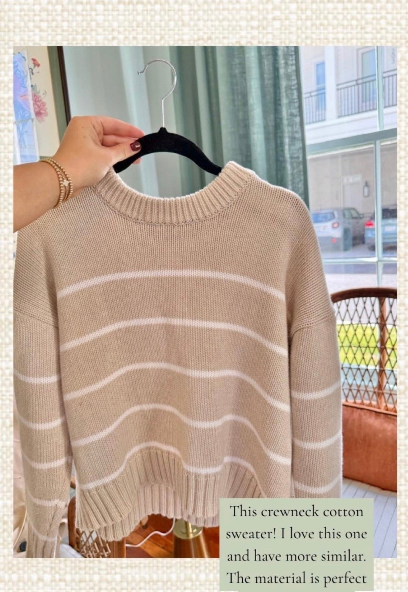 These 100% organic cotton sweaters are my all time favorite and it is finally back in stock. I also love the Mongolian cashmere version of this. This is a size small for a more oversized look!

#LTKSeasonal #LTKGiftGuide #LTKPetite

#LTKSeasonal #LTKootd #LTKmomlife