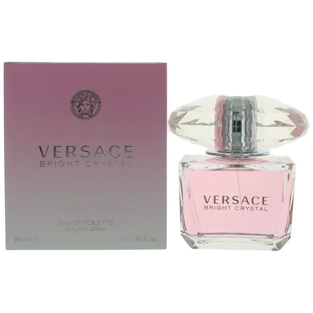 2pcs Versace Bright Crystal by Versace, 3 oz Eau De Toilette Spray for Women | Shop Simon