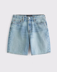 Men's Loose Denim Short | Men's Bottoms | Abercrombie.com | Abercrombie & Fitch (US)
