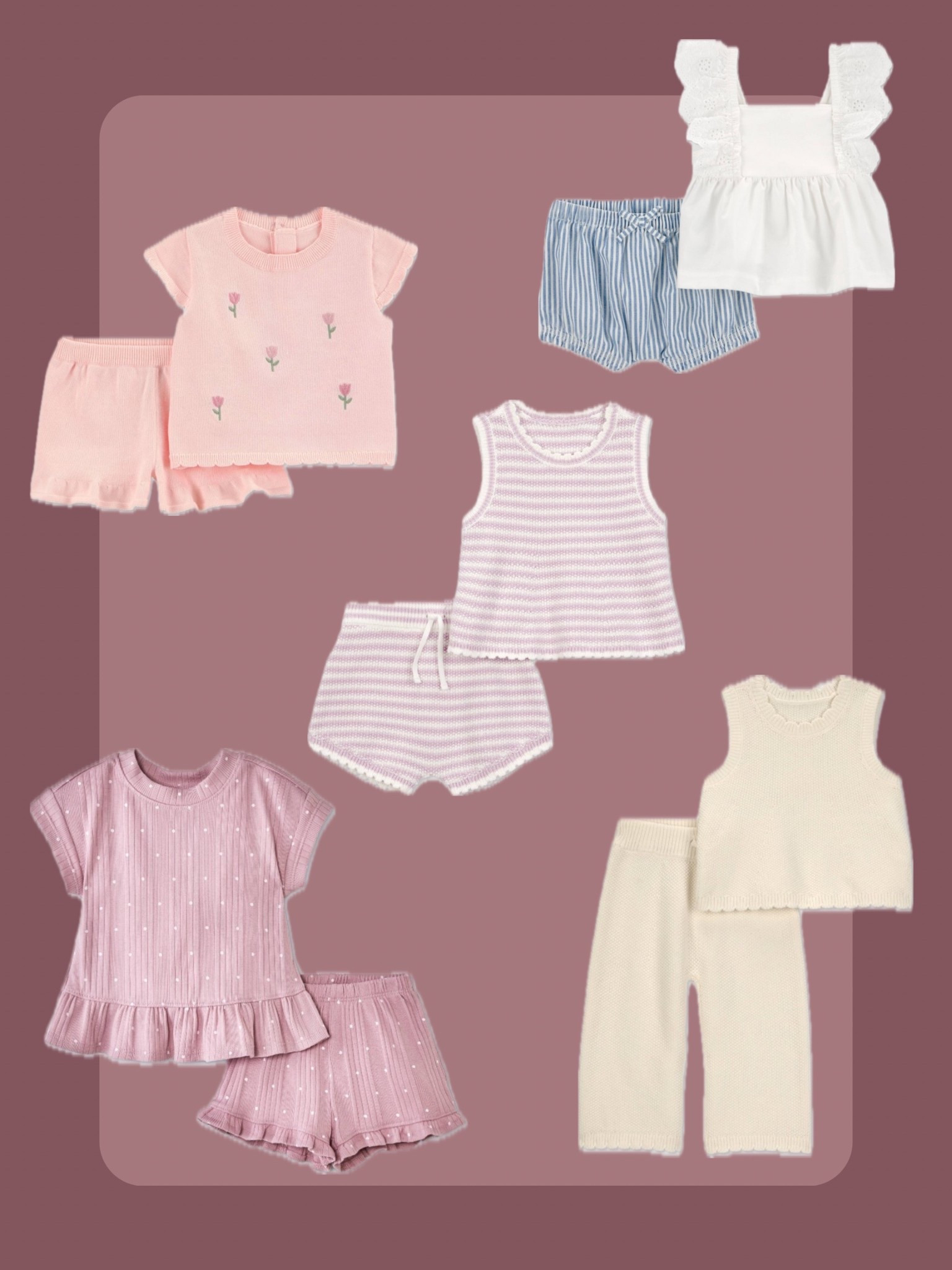 | baby and toddler spring sets | floral spring short sets | baby knit sets |

#LTKKids #LTKmomlife #LTKBaby