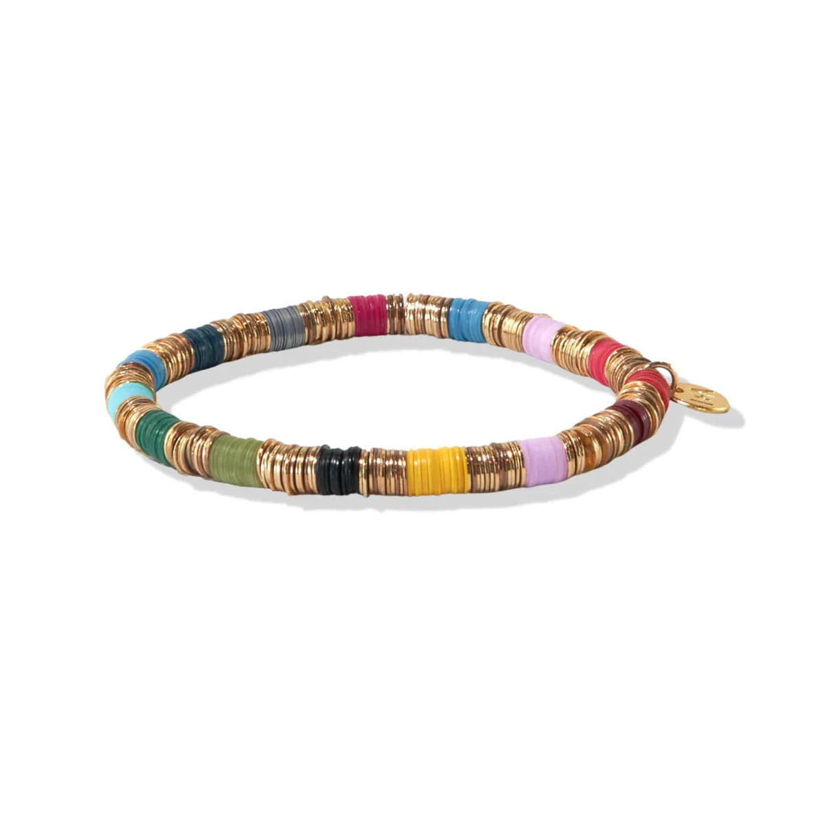 Grace Color Block Stretch Bracelet Light Multicolor | INK+ALLOY
