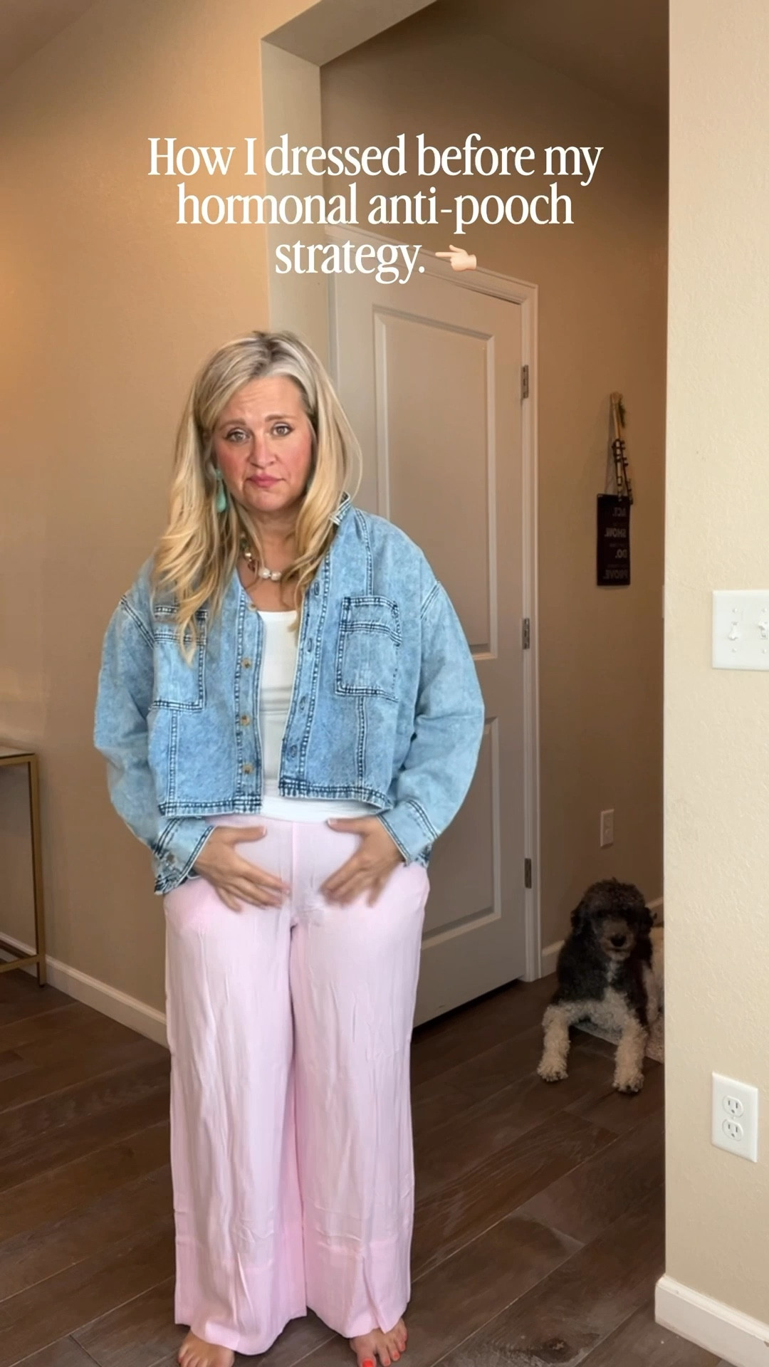  ✨Tap the bell, save and ❤️ for over 40 fashion, midlife style, midsize fashion and luxury looks for less. 

If your belly is ruining every outfit… read this.

I used to size up, hide it, and still feel uncomfortable in everything.

Nothing looked right. Nothing felt like me.

Until I realized—
it’s not about shrinking your body… it’s about changing your strategy.

The right cuts, the right drape, the right rise… it makes all the difference.

These are the pieces that finally work and follow alongside me for more midlife flattering anti-pooch fits.
Comment COMFY and I’ll send links

👑"Helping you look good, feel good!" - Lindsey Denver

over 40 fashion, midlife style, midsize fashion, hormonal belly, belly friendly outfits, body confidence, Gen X style, Amazon fashion

#LTKOver40 #LTKPlusSize #LTKMidsize