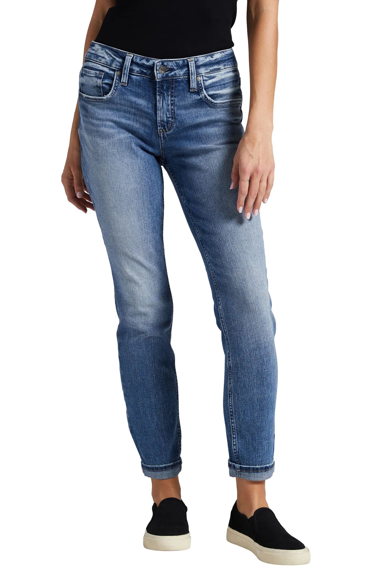 Mid Rise Slim Boyfriend Jeans | Nordstrom