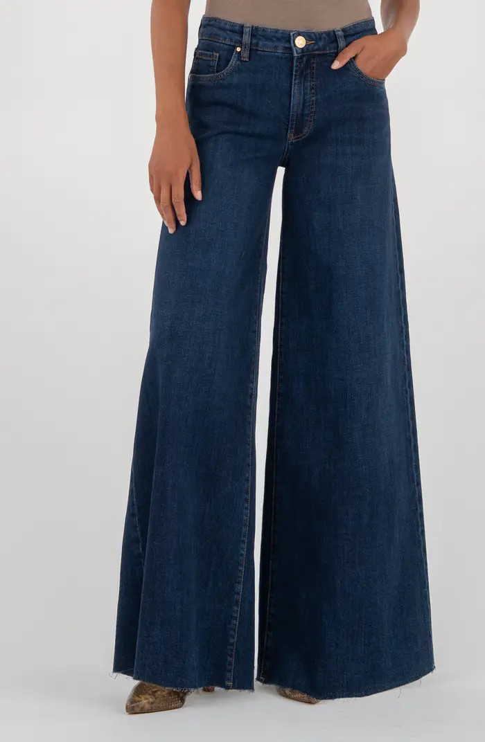 Blake High Waist Superwide Leg Jeans | Nordstrom
