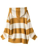 'Helen' Striped Hooded Sweater (2 Colors) | Goodnight Macaroon