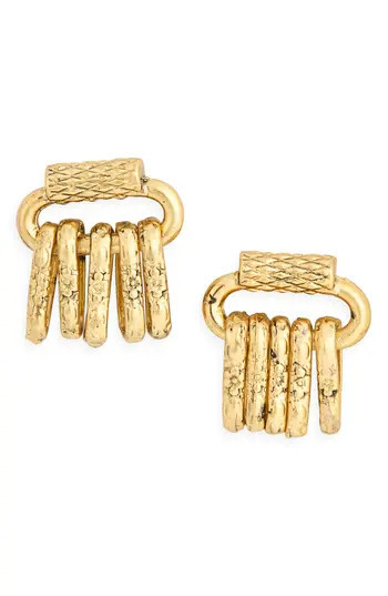 Karine Sultan Fringe Swing Drop Earrings in Gold at Nordstrom Rack | Nordstrom Rack