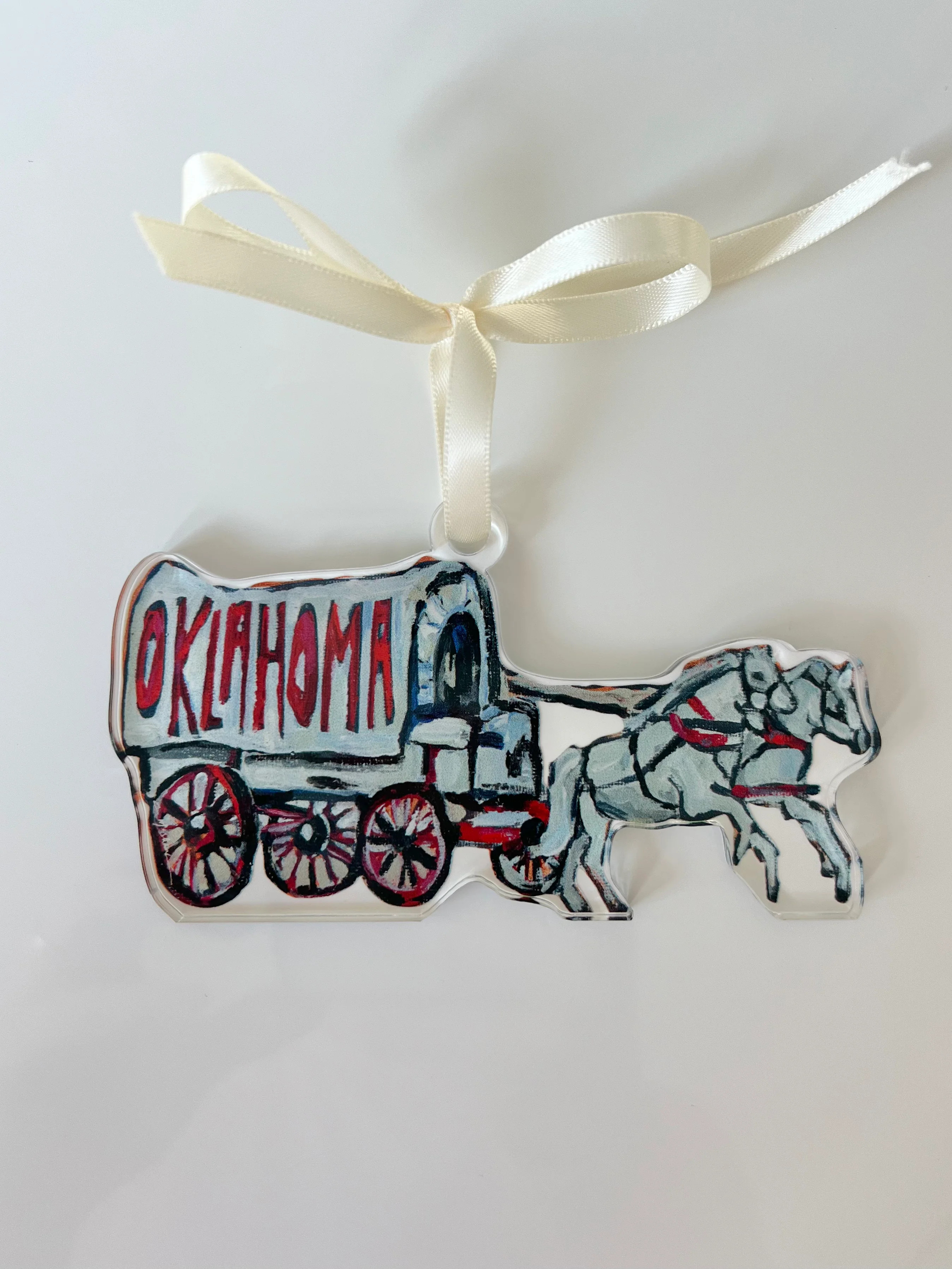 Oklahoma (Ornament) | Chelsea McShane Art