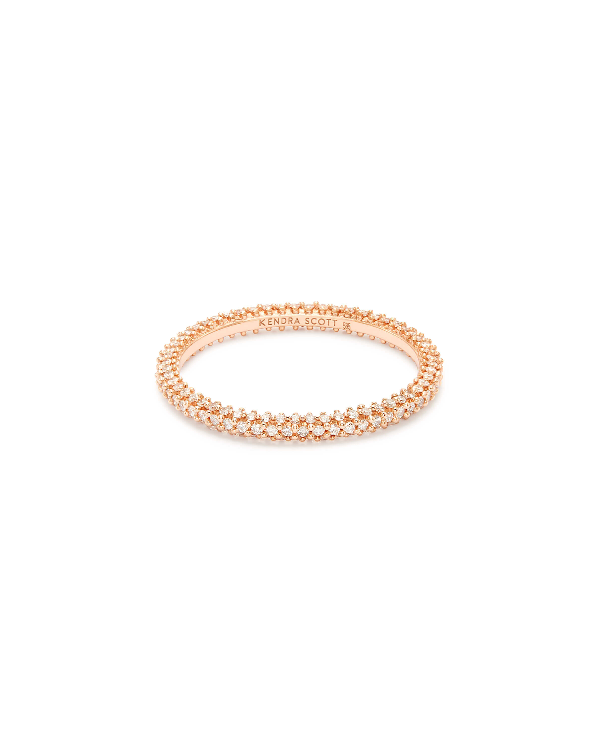 Remi Band Ring in 14k Gold and White Diamonds | Kendra Scott | Kendra Scott