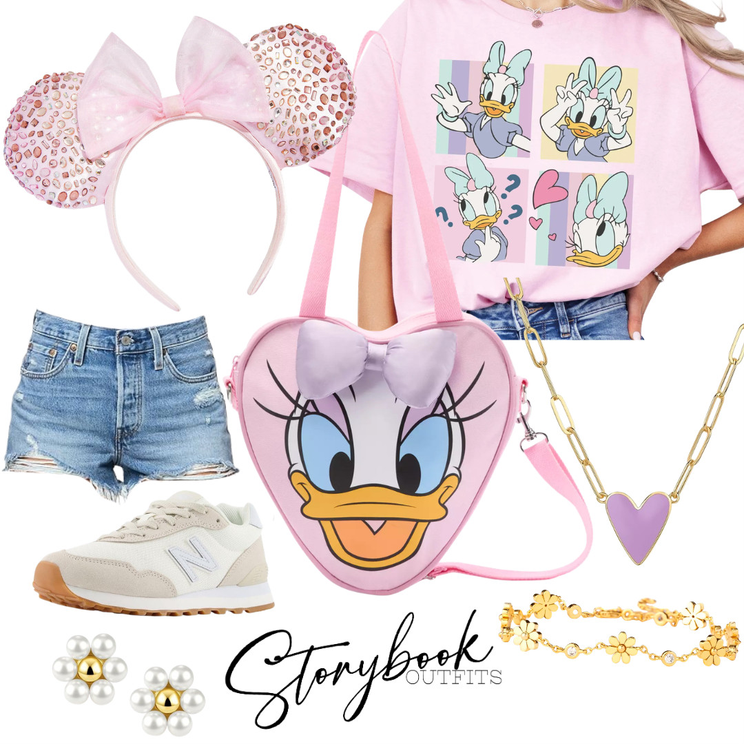 Sweet, sassy, and all things Daisy 💗✨
This soft pink look is playful and cute with just the right touch of attitude—perfect for a fun day at the parks!  I wore these shoes all over Disneyland with over 20,000 steps a day and these shoes were so comfy! I definitely recommend! 

 #LTKTravel