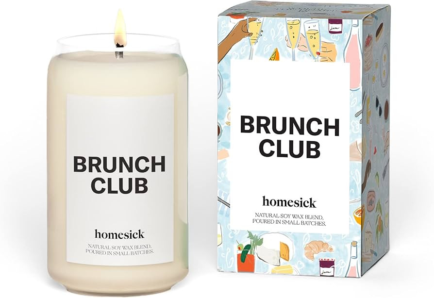Amazon.com: Homesick Premium Scented Candle, Brunch Club - Scents of Pomegranate Juice, Wild Berr... | Amazon (US)
