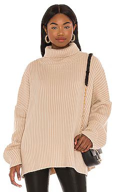 LBLC The Label Casey Sweater in Oatmeal from Revolve.com | Revolve Clothing (Global)