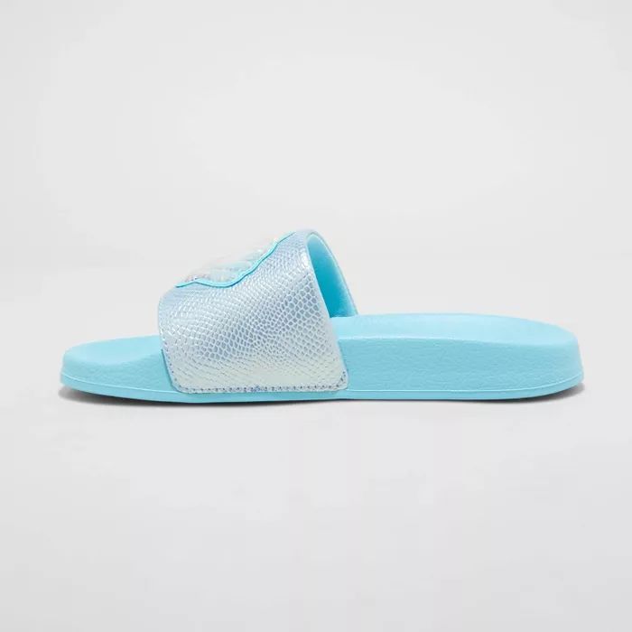 Girls' Pandora Mermaid Slip-On Slide Sandals - Cat & Jack™ | Target