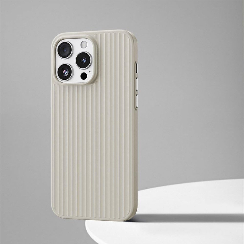 Luxury Corrugated Pattern Hard PC Matte Case For iPhone 15 14 13 12 Pro Max Plus Magnetic Wireles... | Amazon (UK)