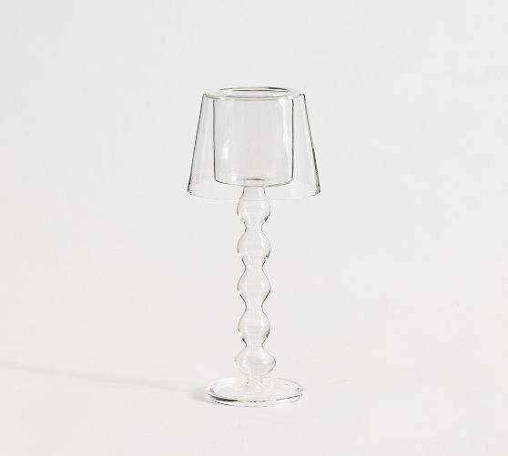 Cordelia Glass Lamp Candle Holder | Pottery Barn (US)