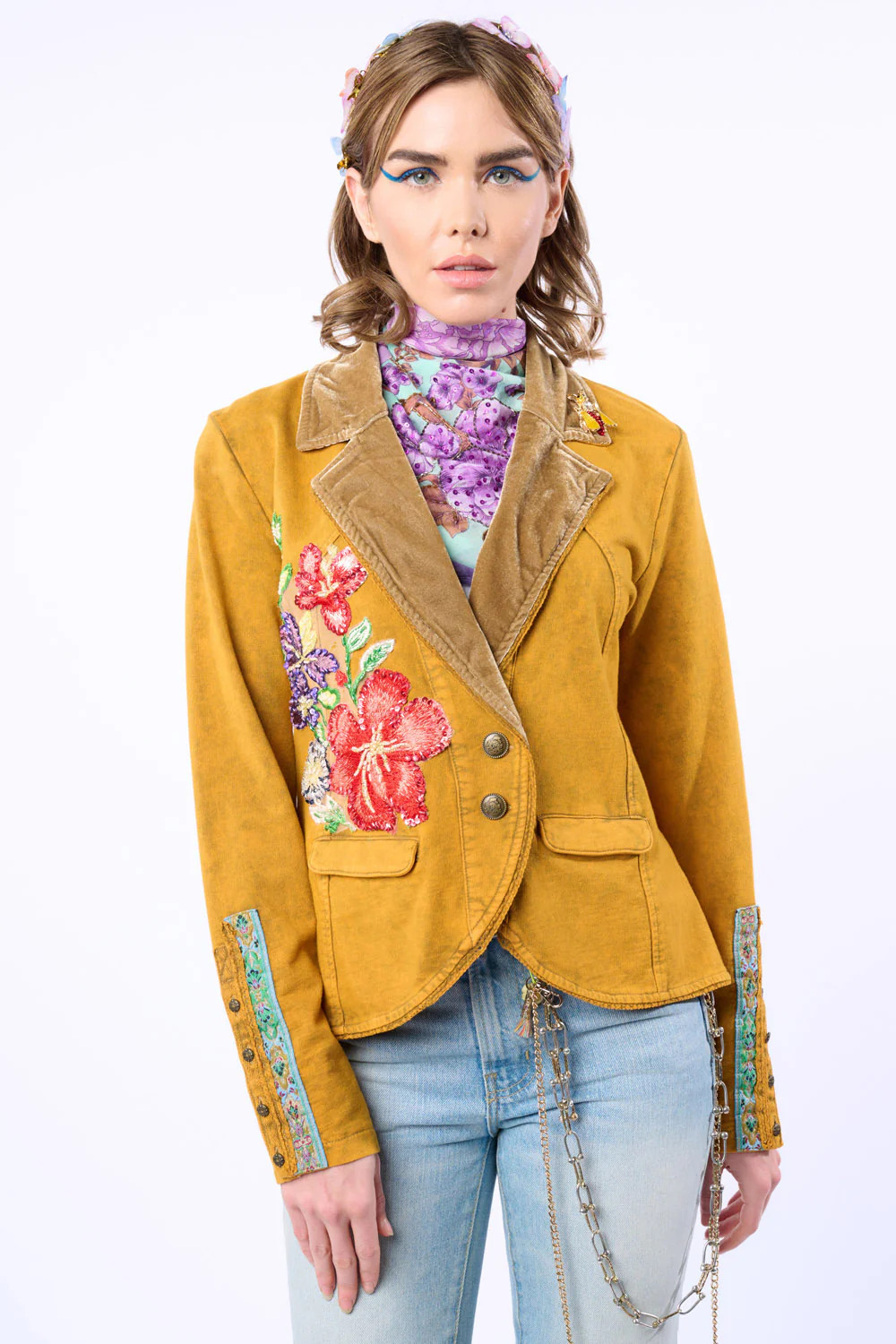 Juliet French Terry Blazer/Jacket | Aratta LLC