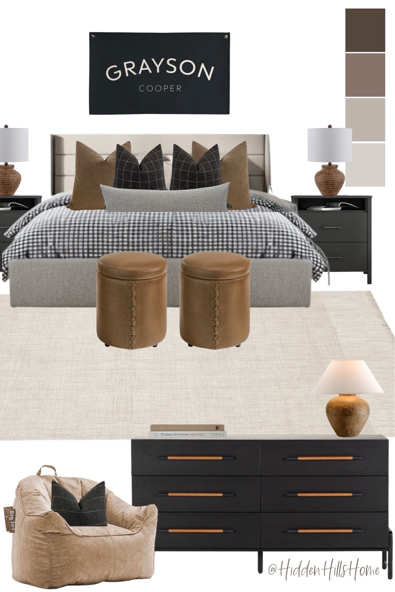 Boys bedroom decor, teen boys room decor mood board, masculine bedroom design ideas #boysbedroom 


#LTKSaleAlert #LTKHome #LTKKids
