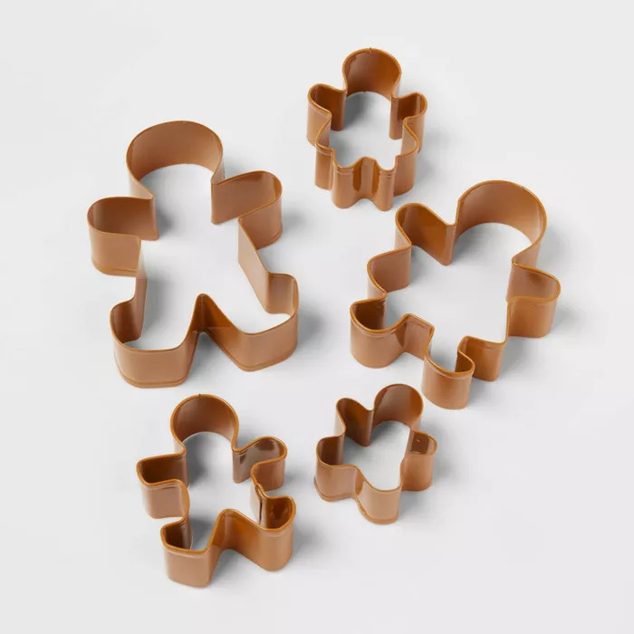 5pc Stainless Steel Gingerbread Family Cookie Cutter Set - Threshold™ | Target