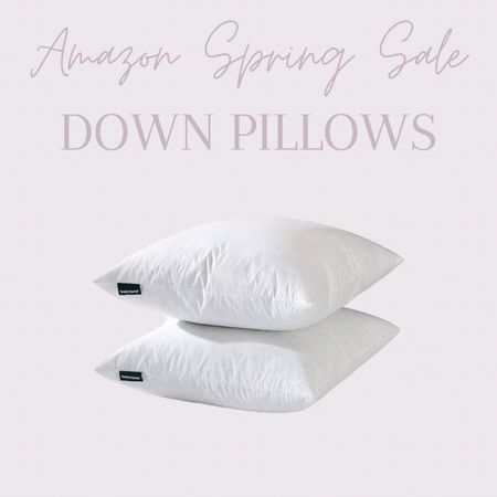 The best down pillow inserts!

#LTKfindsunder50 #LTKsalealert #LTKhome