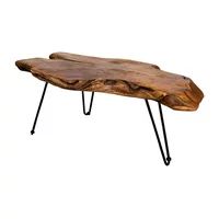 Badang Carving Coffee Table, Natural Lacquer | Houzz (App)