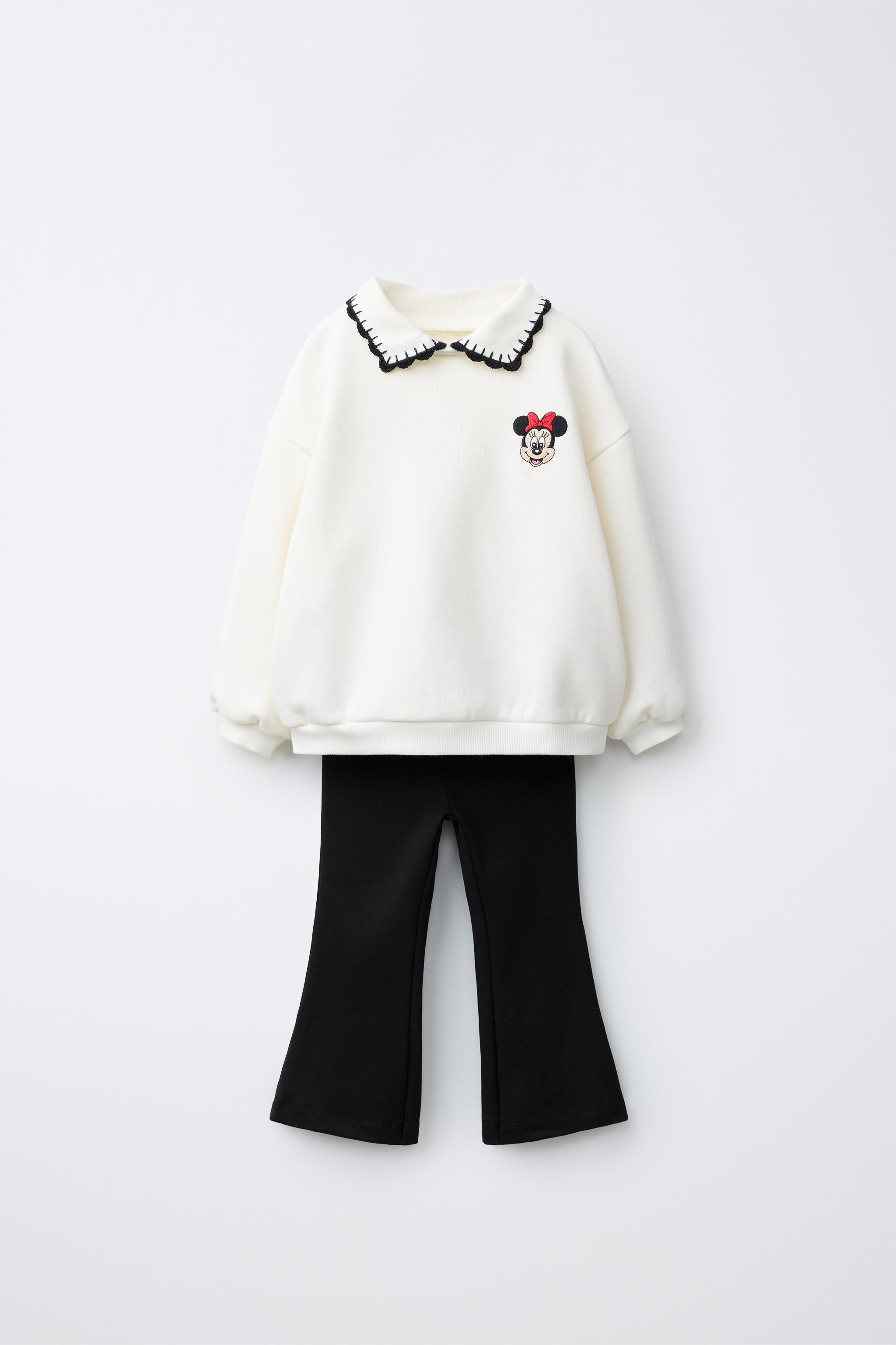 DISNEY MINNIE MOUSE SWEATSHIRT AND FLARE LEGGING SET | Zara US