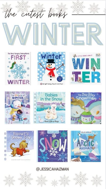 The best seasonal books ❄️☃️ and cutest books for winter! 

#LTKSeasonal #LTKkids #LTKfamily