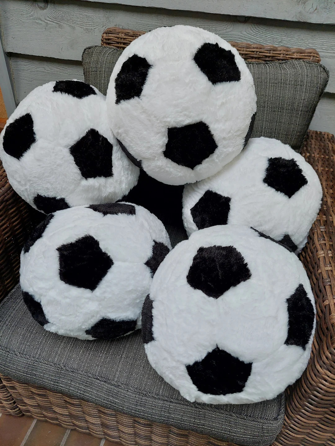 OVERSIZED Plush Soccer Balls, Super Soft Soccer Ball Pillow, Soccer Ball, Soccer Gifts, Sports Pi... | Etsy (US)