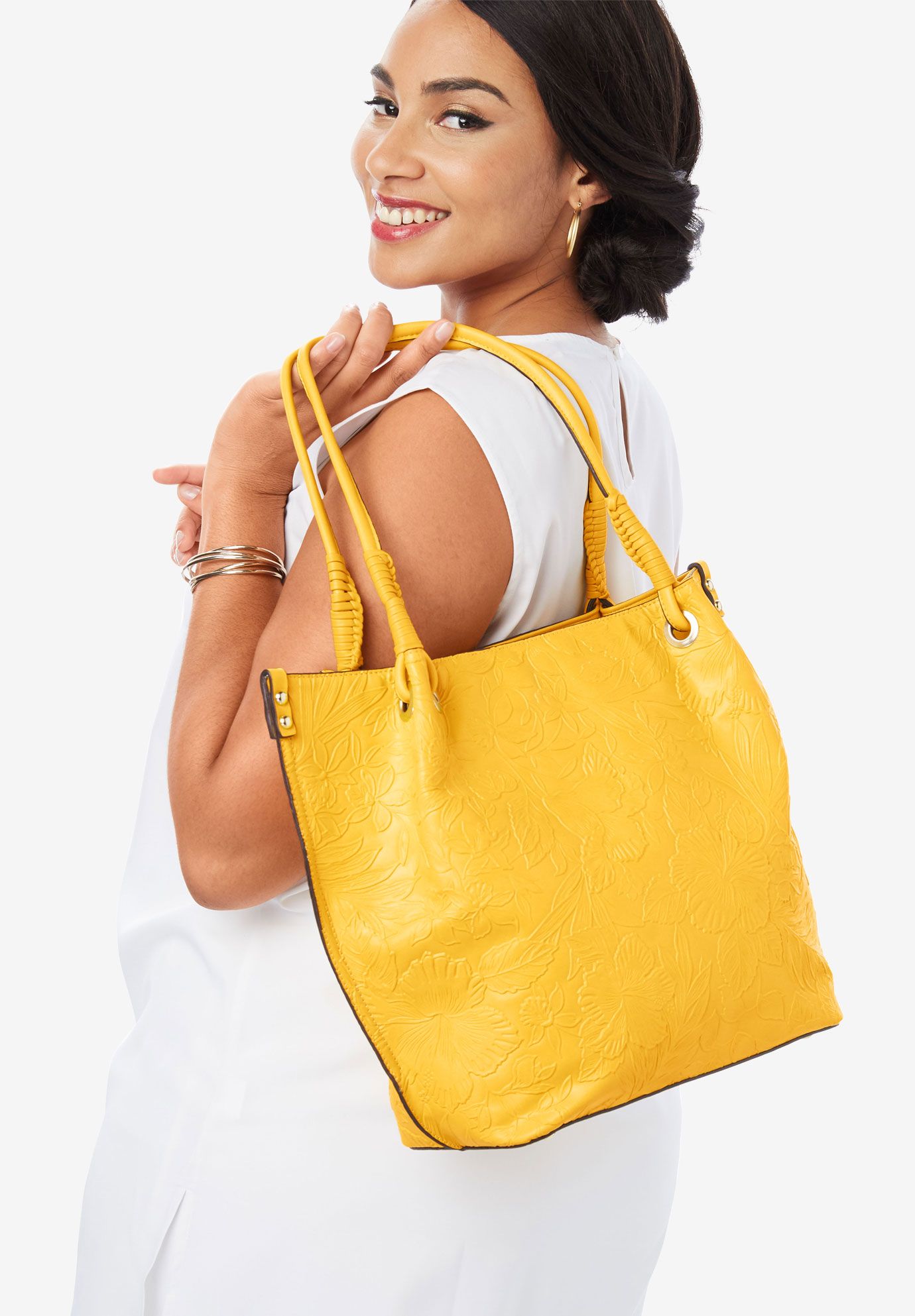 Embossed Tote | Jessica London