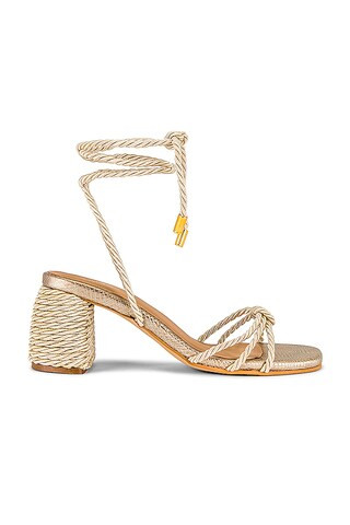 Kaanas Selena Sandal in Champagne from Revolve.com | Revolve Clothing (Global)