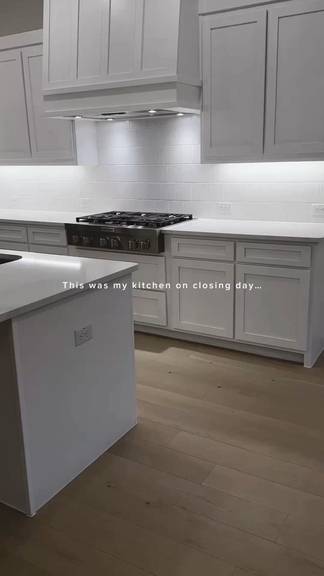 From blank canvas builder grade to lived in. I made the decision to opt out of a lot of my builders upgrades so I could curate my home my way 🤍 sharing the details that totally transformed my kitchen. 

#kitcheninspo #modernhome #homedecor #kitchen #kitchendecor 

#LTKHome