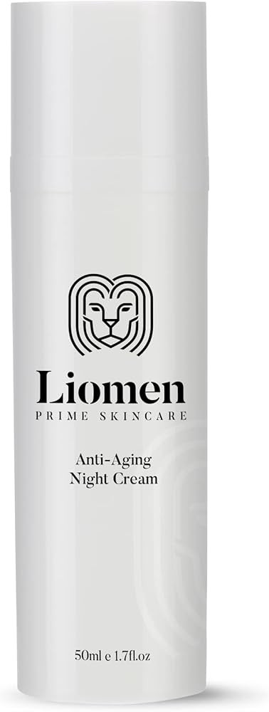 Liomen Prime Skincare Anti-Aging Cream for Men, Natural and Effective Anti Wrinkle Night Face Cre... | Amazon (US)