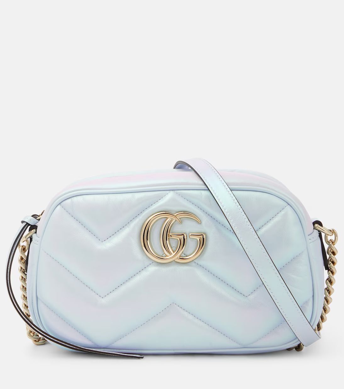 GG Marmont Small leather shoulder bag | Mytheresa (UK)