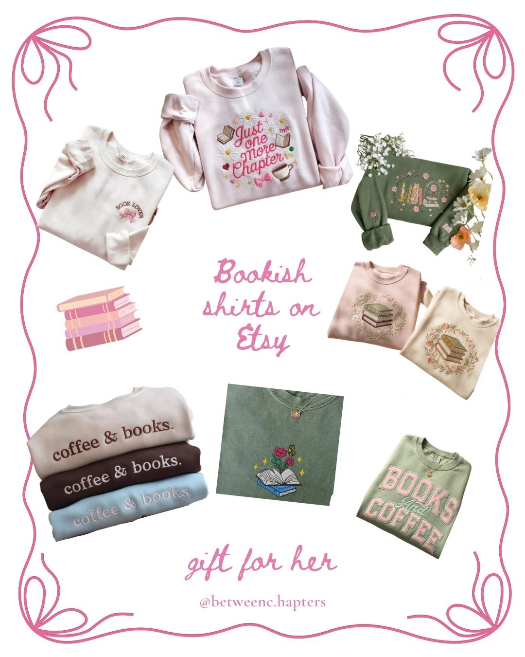 Bookish shirts on Etsy. The perfect gifts while supporting small creators ✨📖

#LTKMothersDay #LTKmomlife #LTKSeasonal