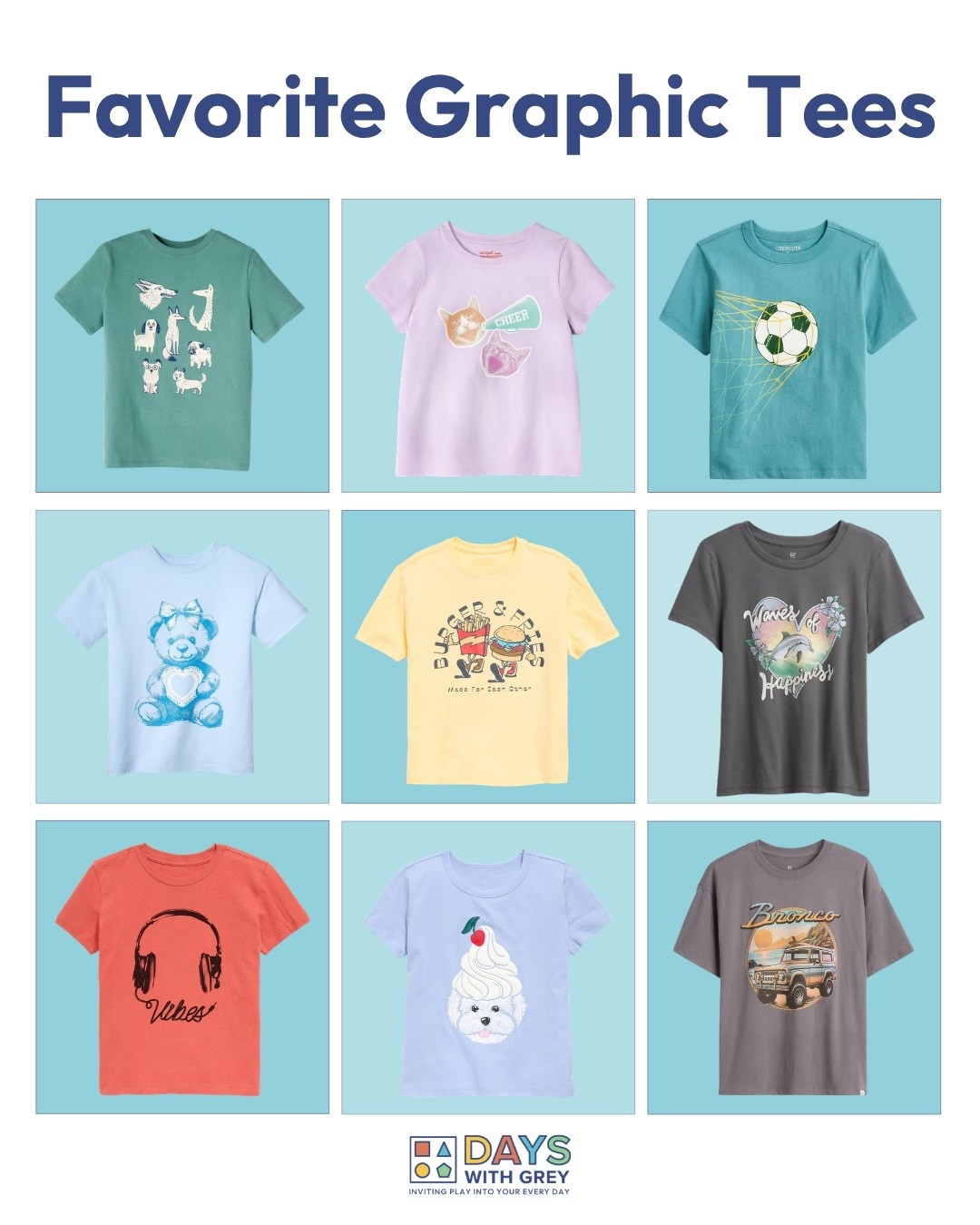 Graphic tees are the cutest way for kids to express themselves- and there are some cute ones from so many different retailers!

#LTKmomlife #LTKKids #LTKSaleAlert