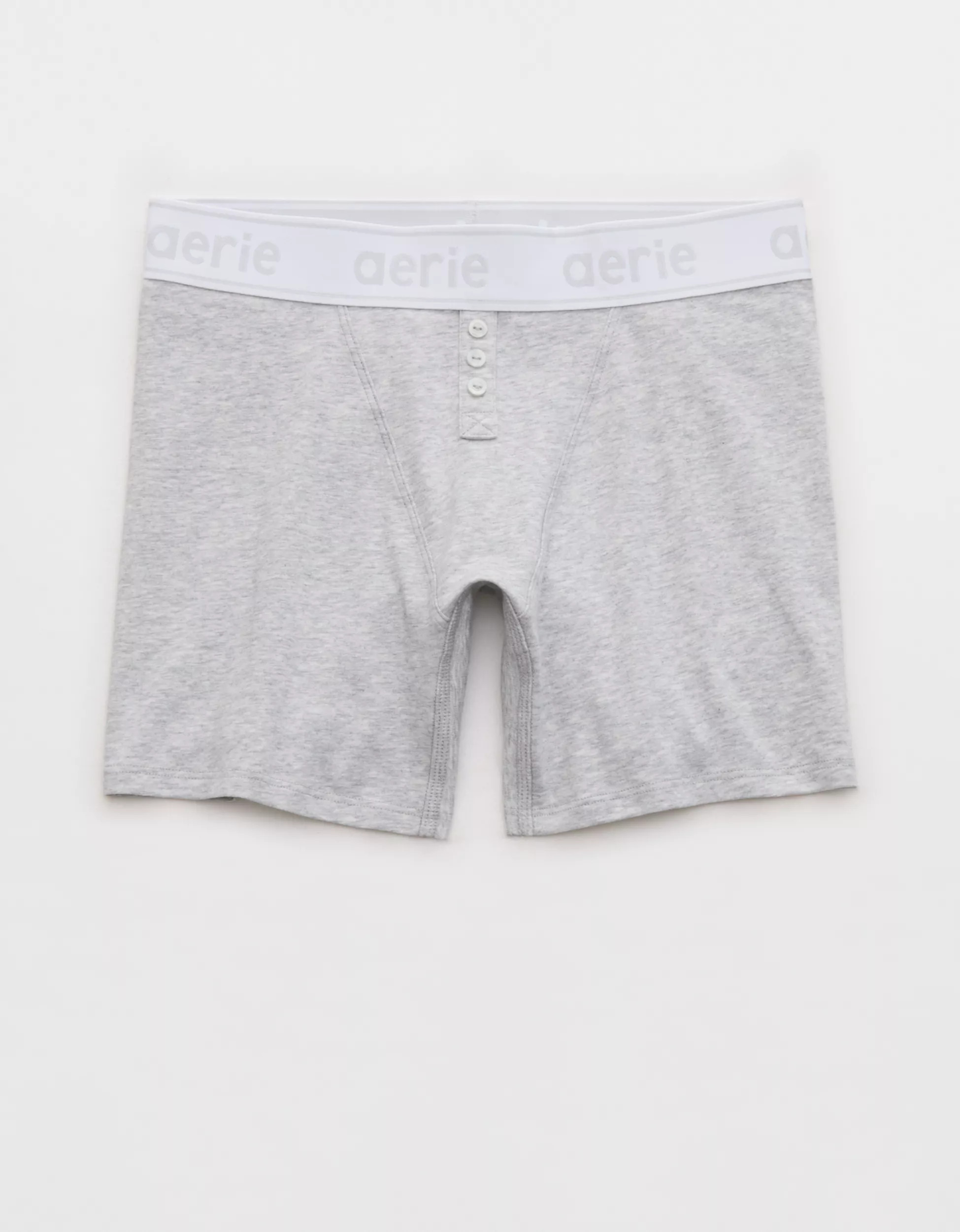 Superchill Cotton High Waisted Logo Boxer Underwear | Aerie