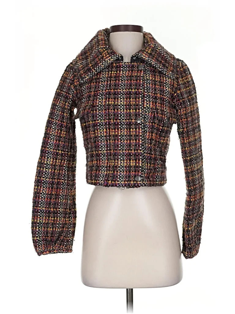 Donna Karan New York Tweed Gold Black Jacket Size 0 - 74% off | ThredUp (US)