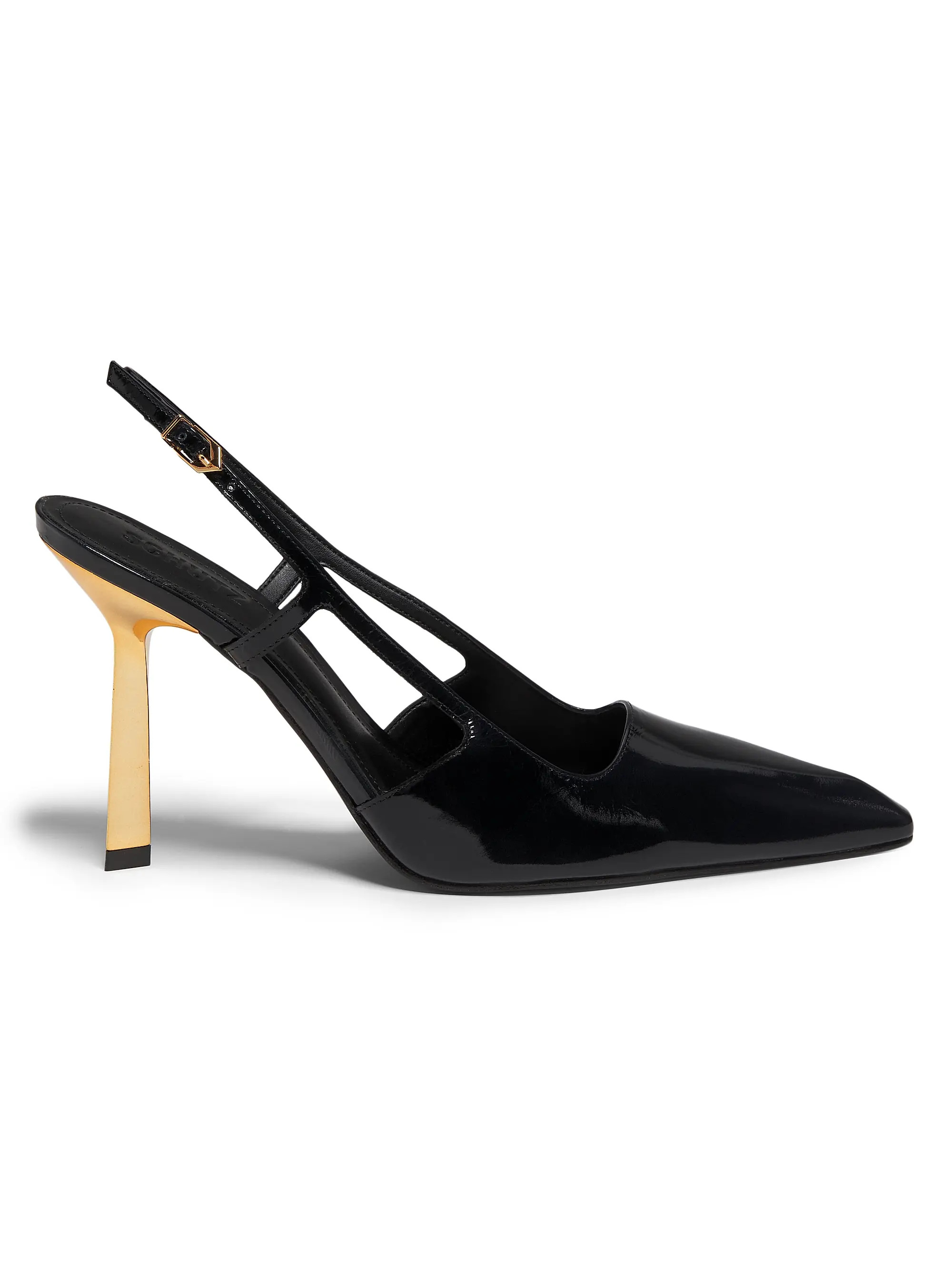 Sophia 100MM Patent Leather Slingback Pumps | Saks Fifth Avenue